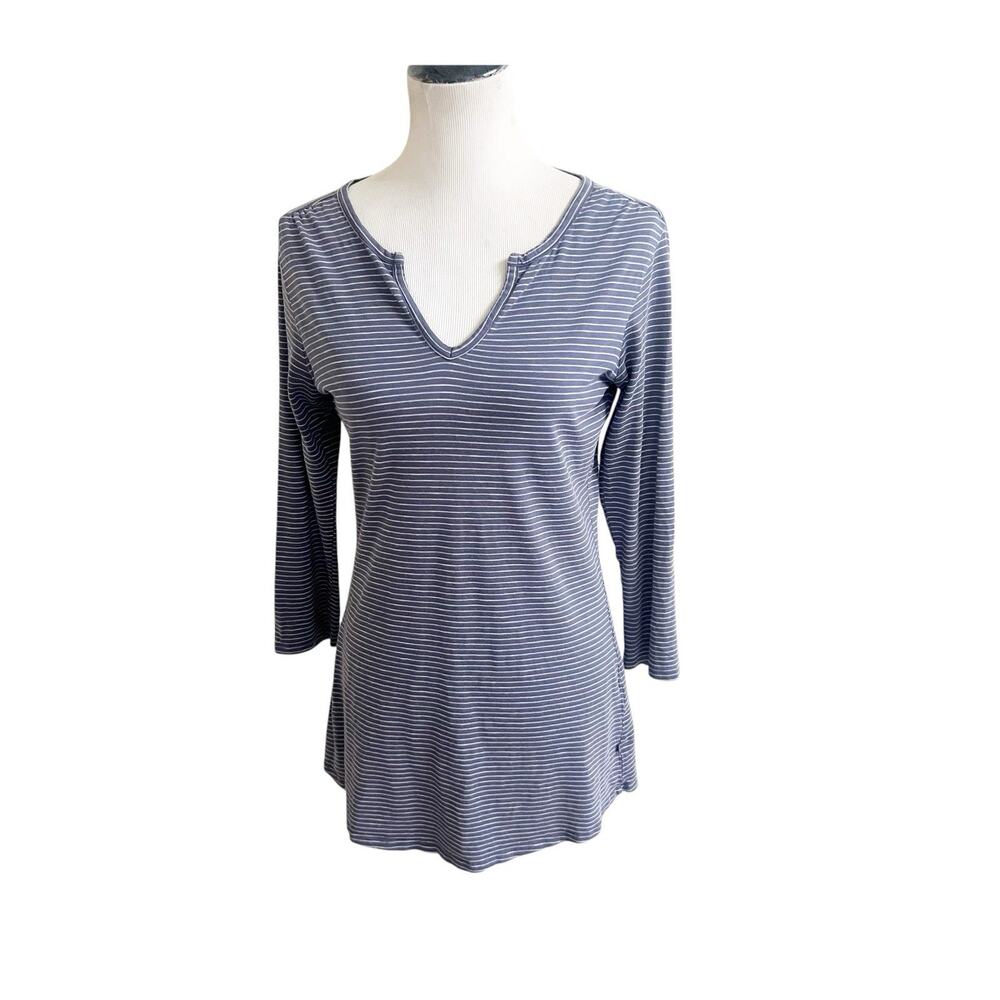 Toad&Co Dress Women Small Purple Tunic Top Pocket Organic Cotton Blend Comfy
